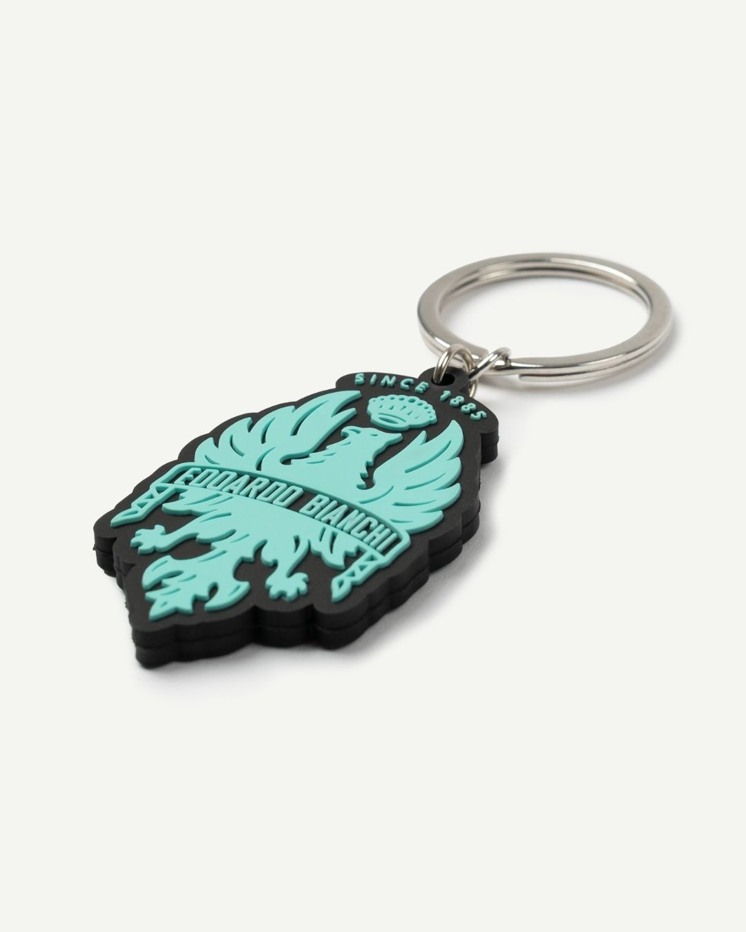 Portachiavi in gomma Bianchi