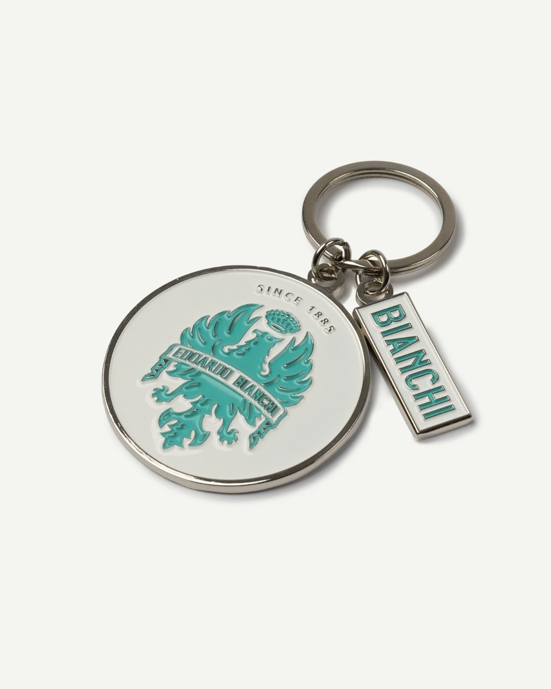 Portachiavi in metallo Bianchi