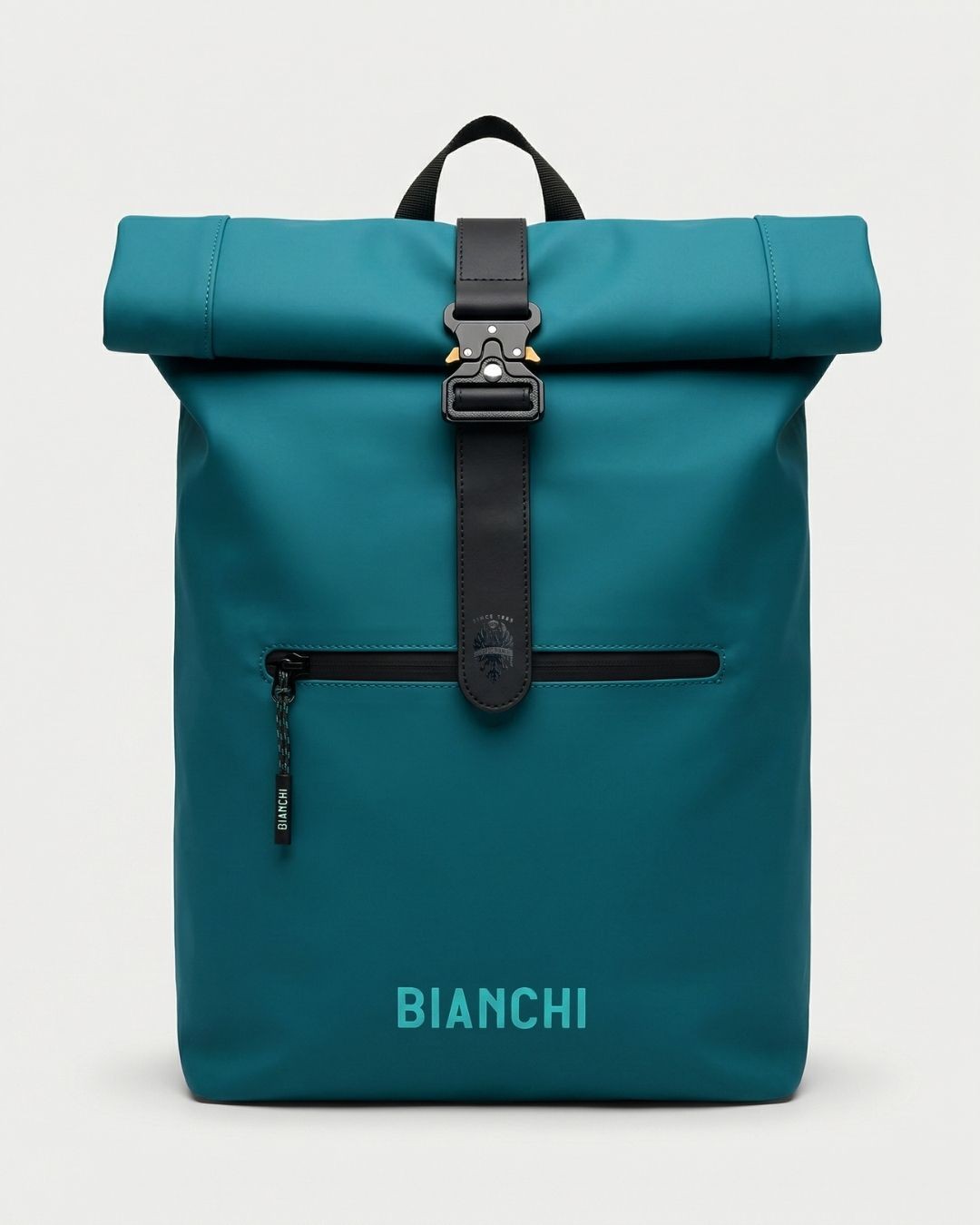 Zaino con chiusura roll-top Bianchi