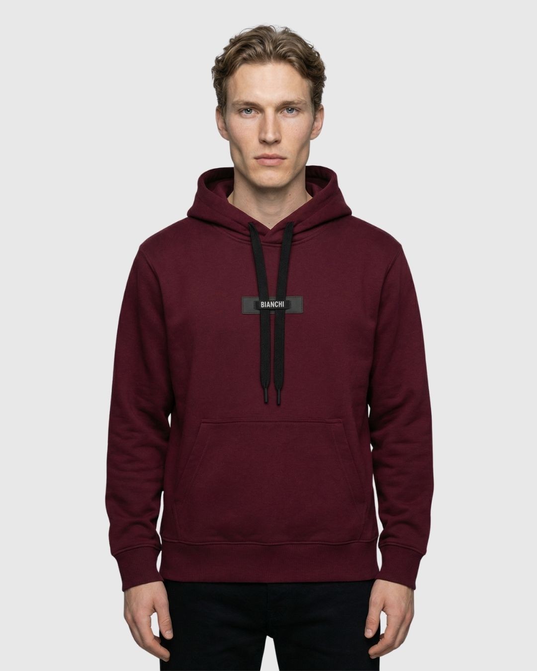 Bianchi Identity Burgundy Hoodie