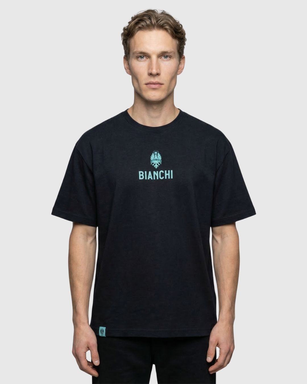Bianchi Speed Amplified Black T-shirt